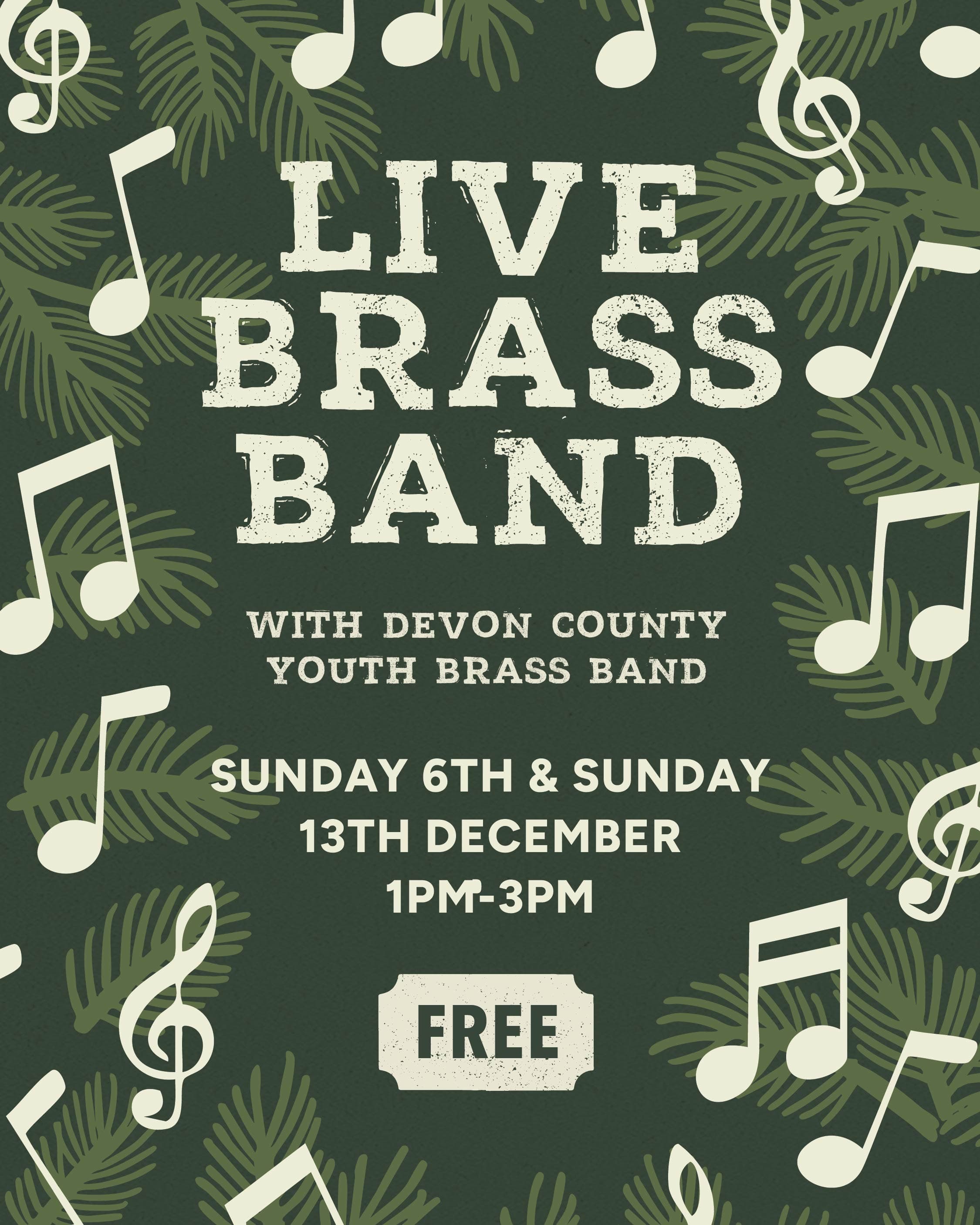 Live Brass Band: Devon County Youth Brass Band