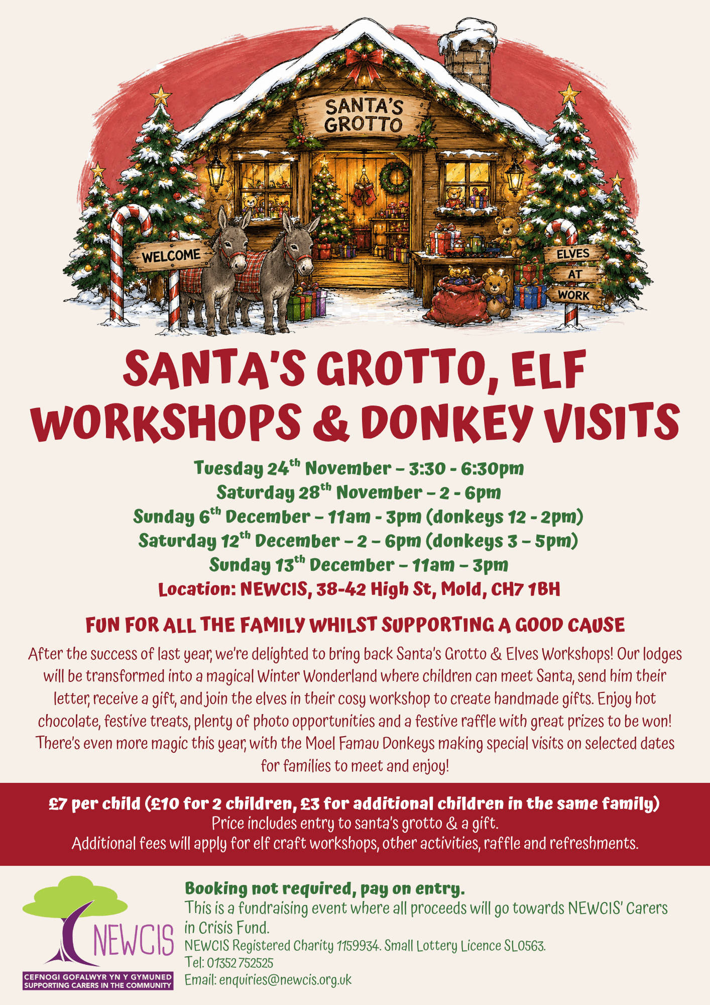 Santa's Grotto - For the whole Family