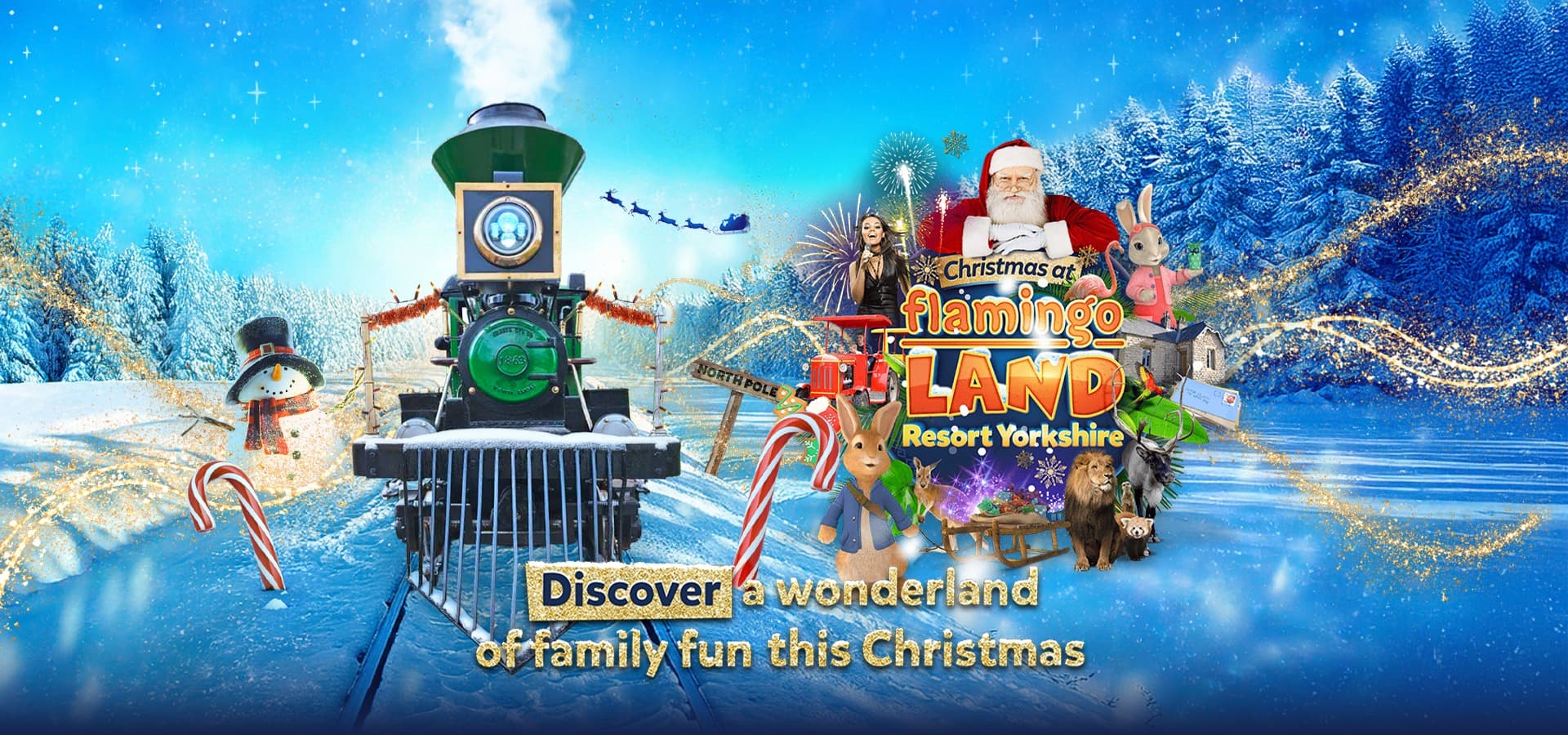 Christmas Experience Days at Flamingo Land