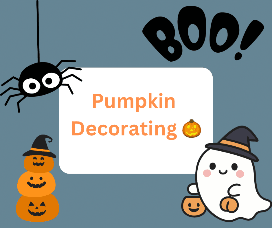 Pumpkin Decorating at The Little Town of Play Rotherham