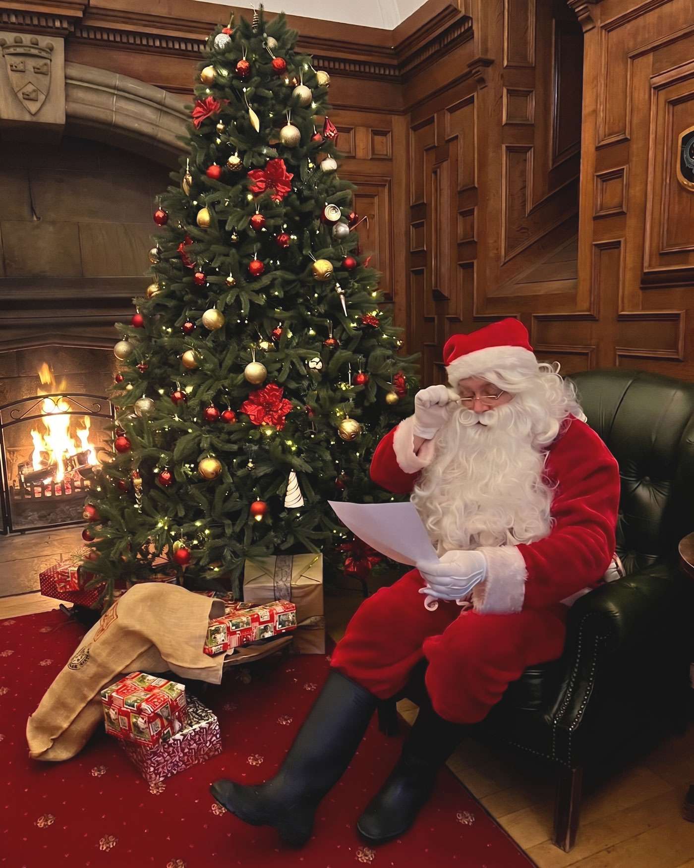 Santa's Grotto at Carberry Tower