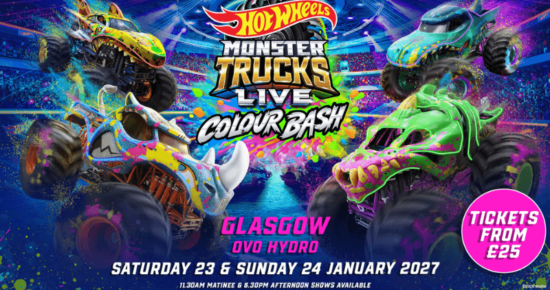 Hot Wheels Monster Trucks Live: Colour Bash