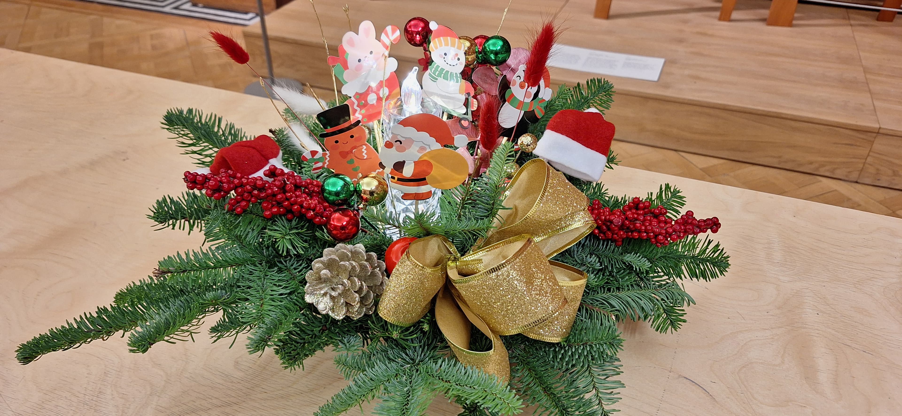 Floristry Workshop: Make a Festive Centrepiece