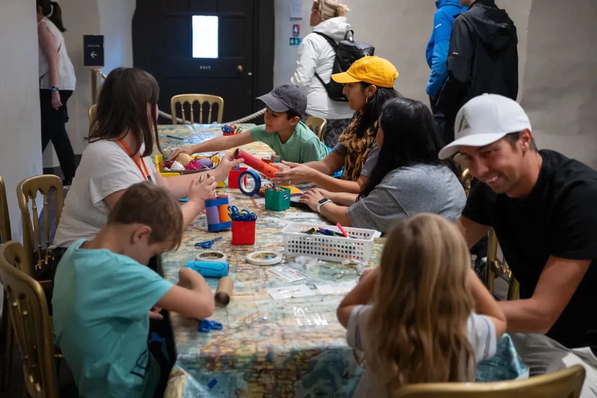 Craft workshop: Silk Moth Magic at the Queen's House