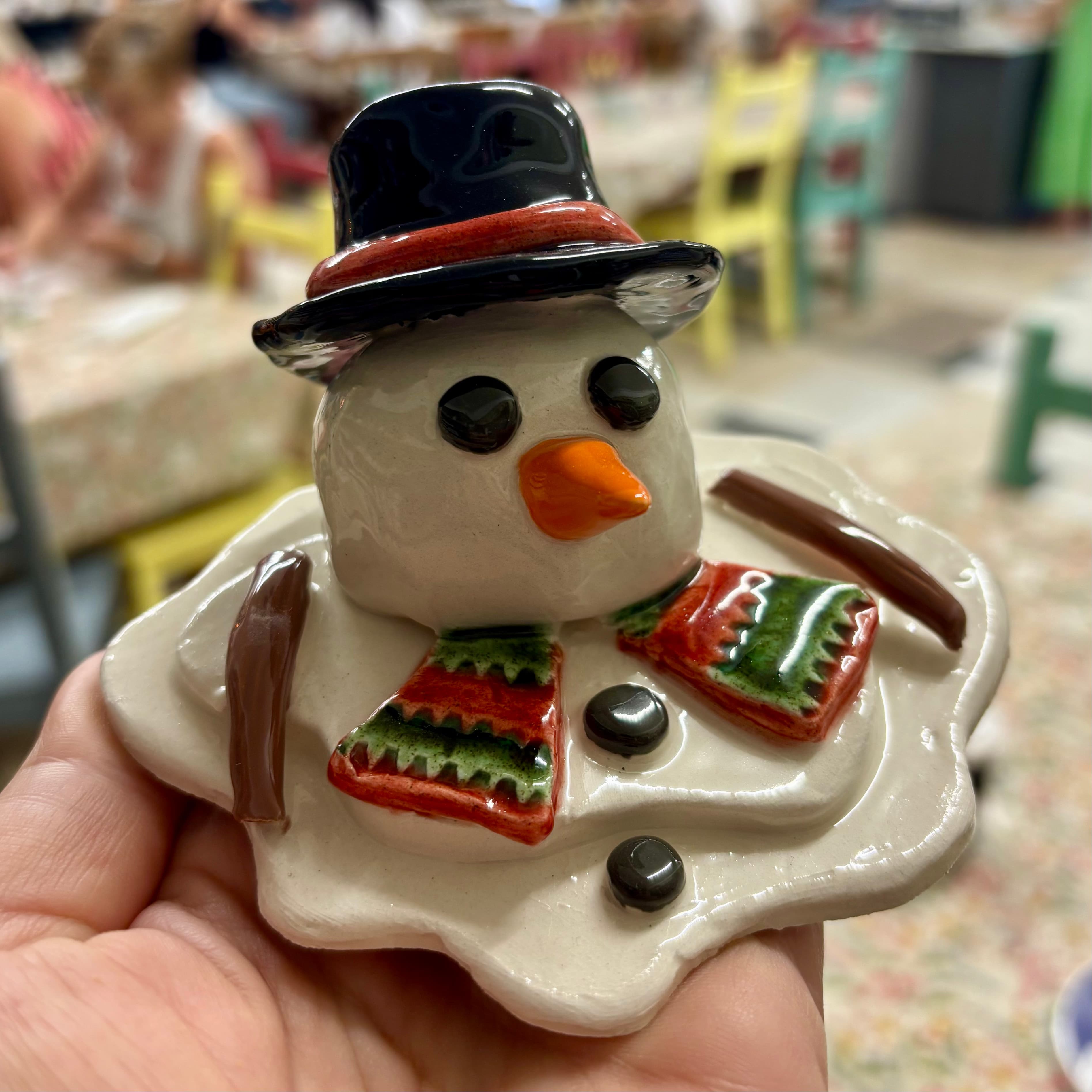 Home Ed Club: Clay Melted Snowman