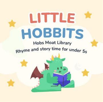 Little Hobbits (rhyme and story time) at Hobs Moat Library - Halloween