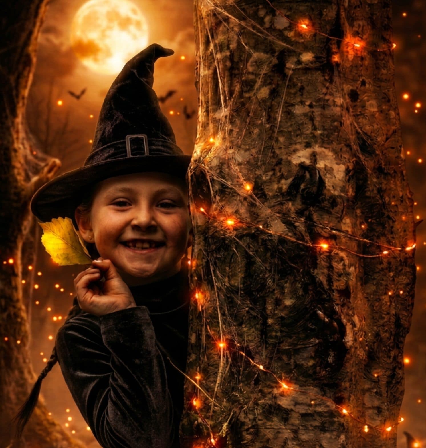 Halloween Forest Light Walk at Conkers