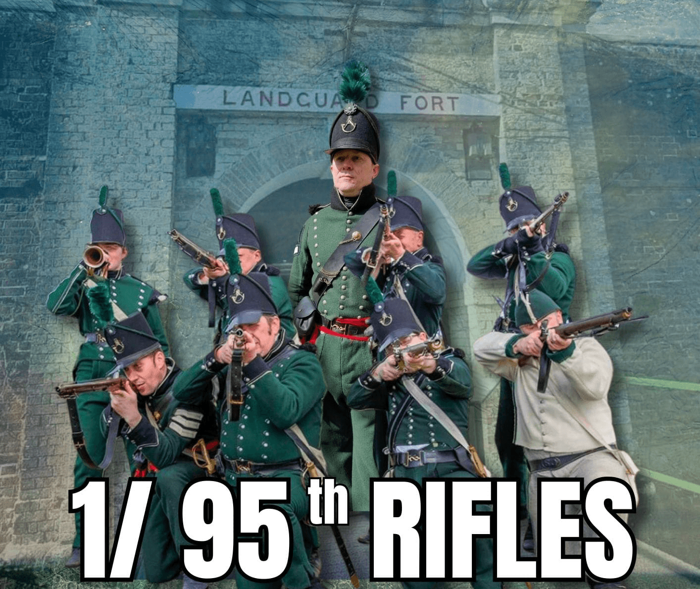 1st 95th Rifles at Landguard Fort
