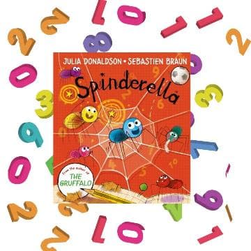 'Spinderella,' Number and Story workshop with Family Learning at High Wycombe