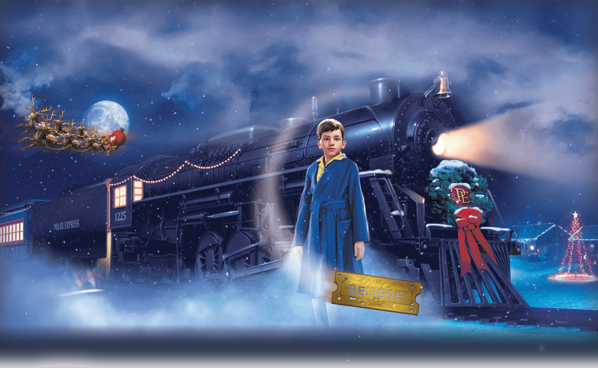 THE POLAR EXPRESS Train Ride at Brecon Mountain Railway