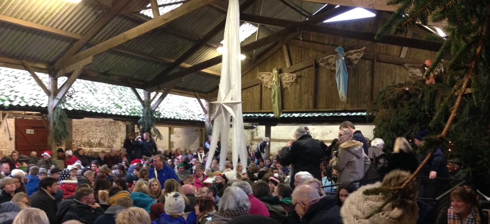 Christmas Crib Service at Church Farm