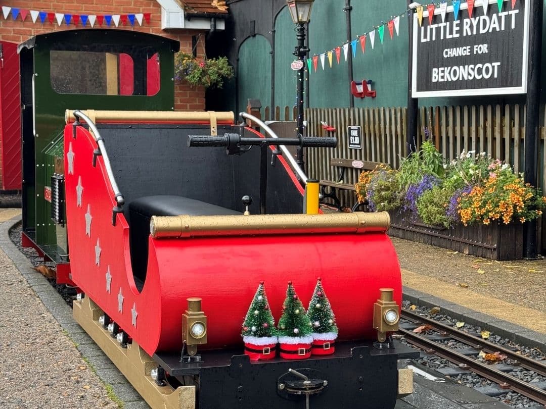 Drive Santa's Sleigh at Bekonscot