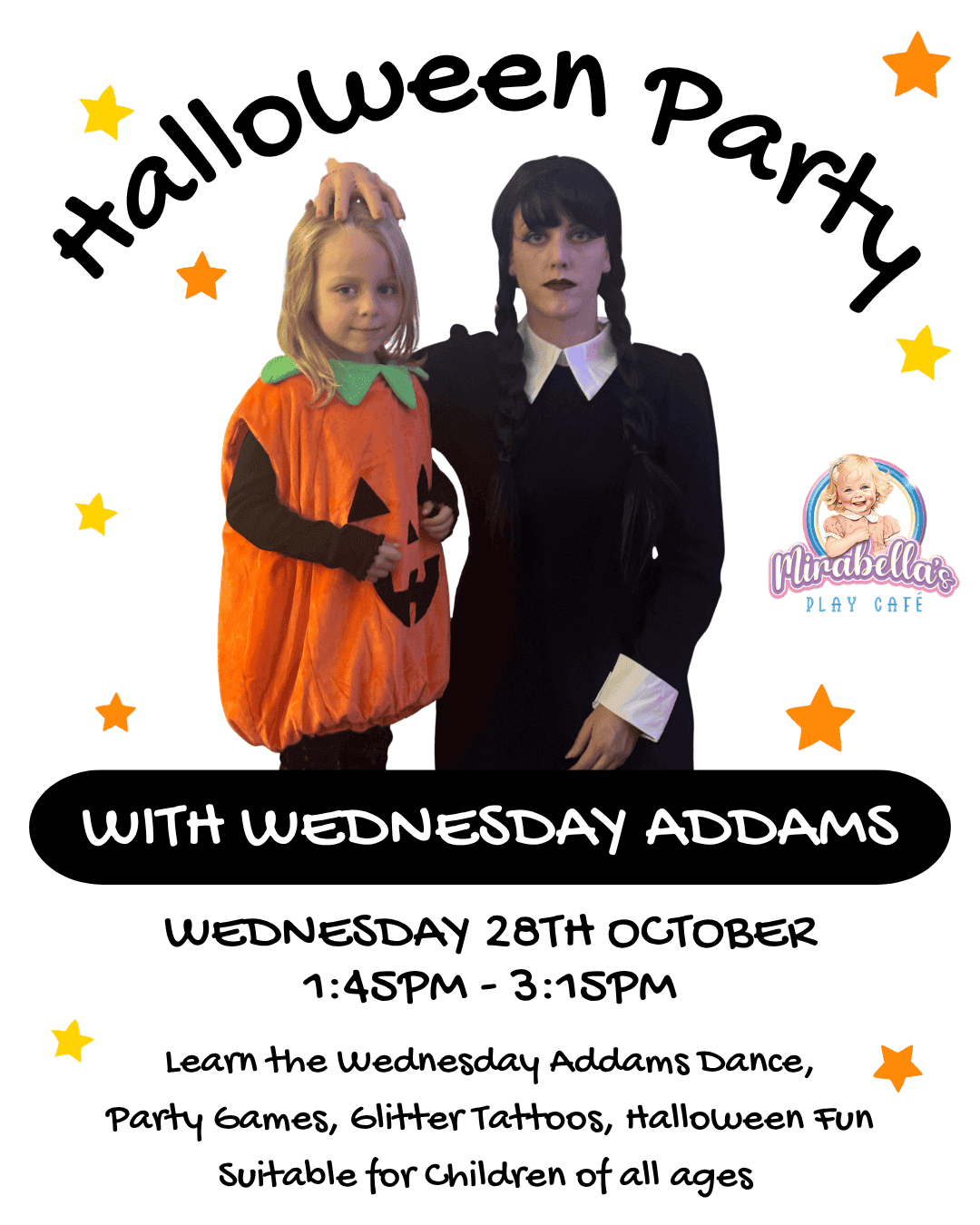 Halloween Party with Wednesday Addams