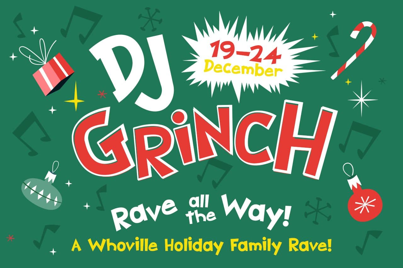 DJ Grinch’s Family Rave!