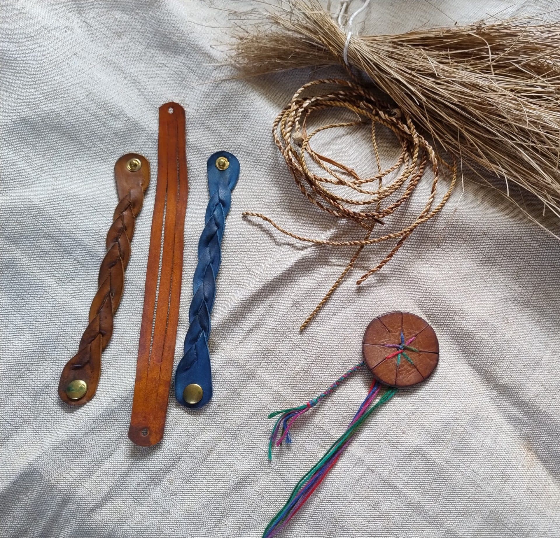 Leather braiding skills workshop