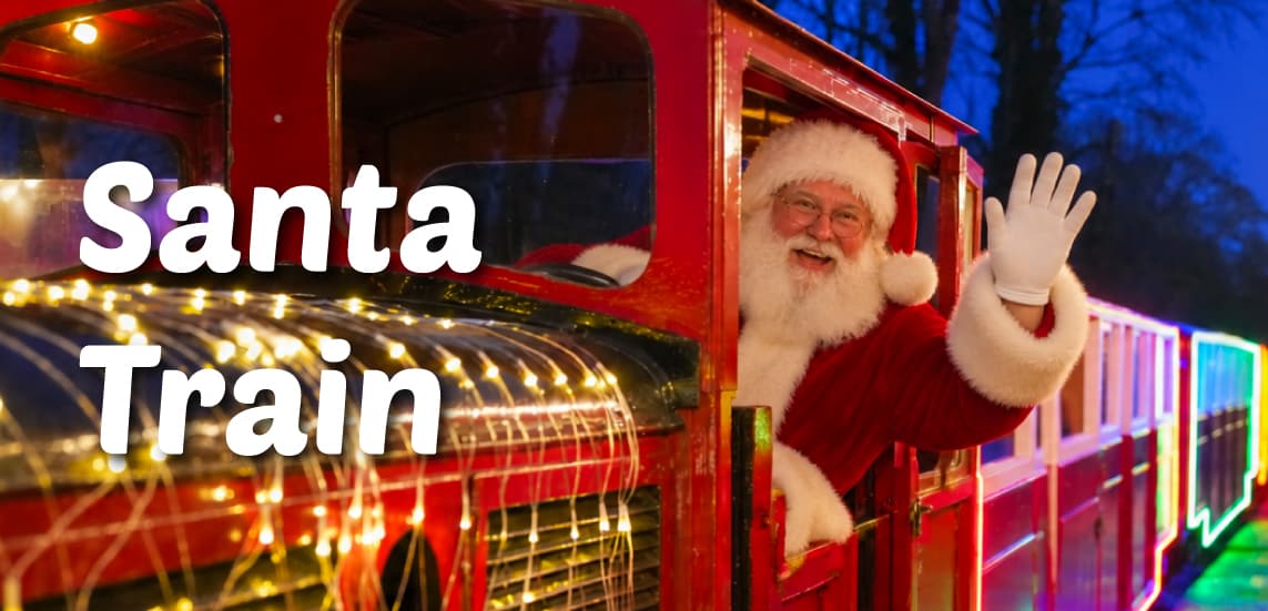 Santa Train at Windmill Animal Farm