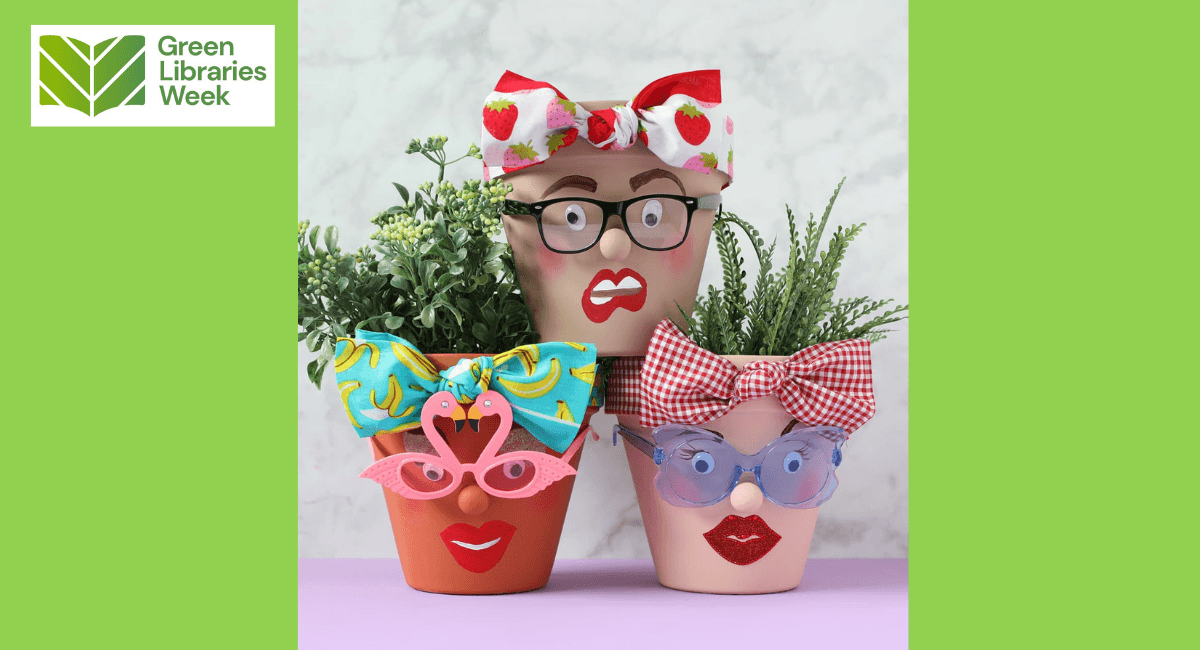 Funny face planters