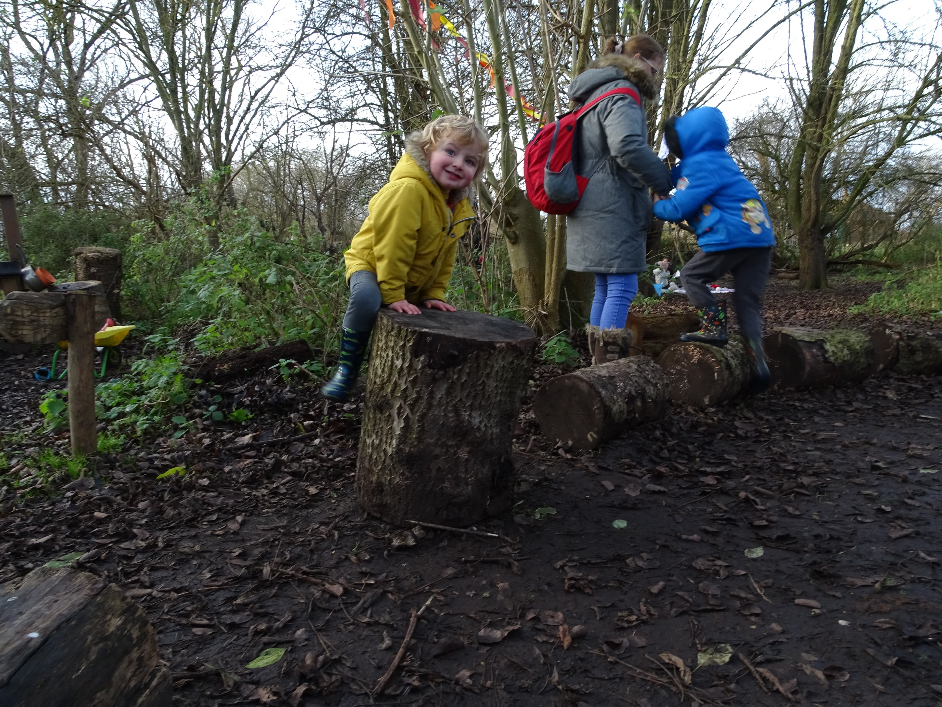 Thameside Christmas family forest fun