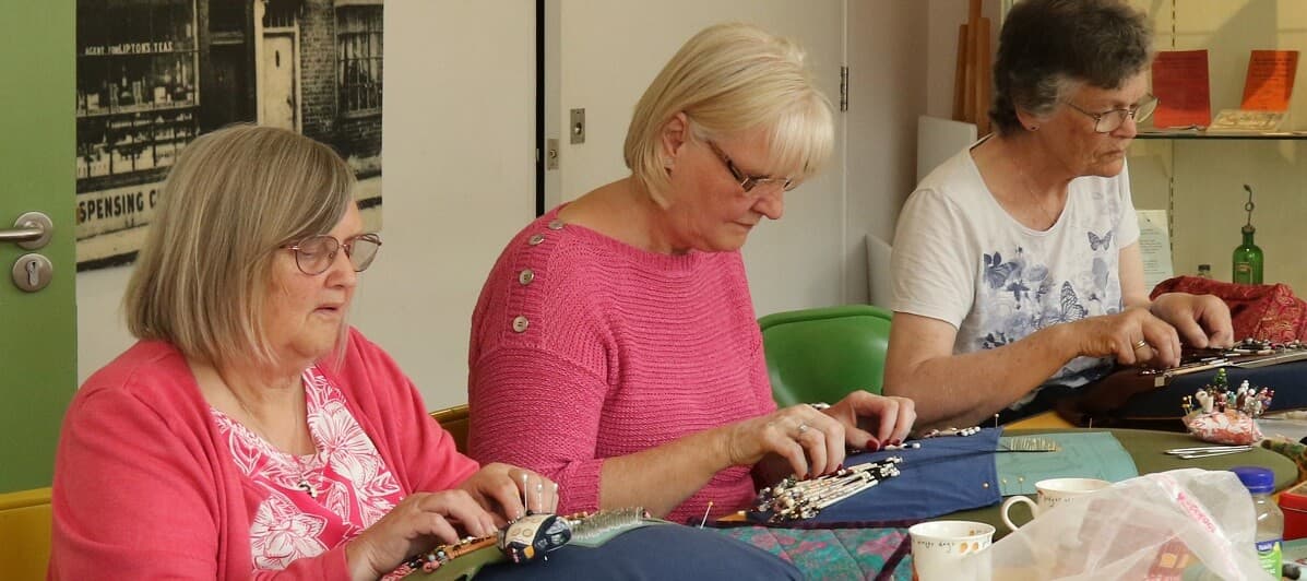 Lacemakers at the Museum