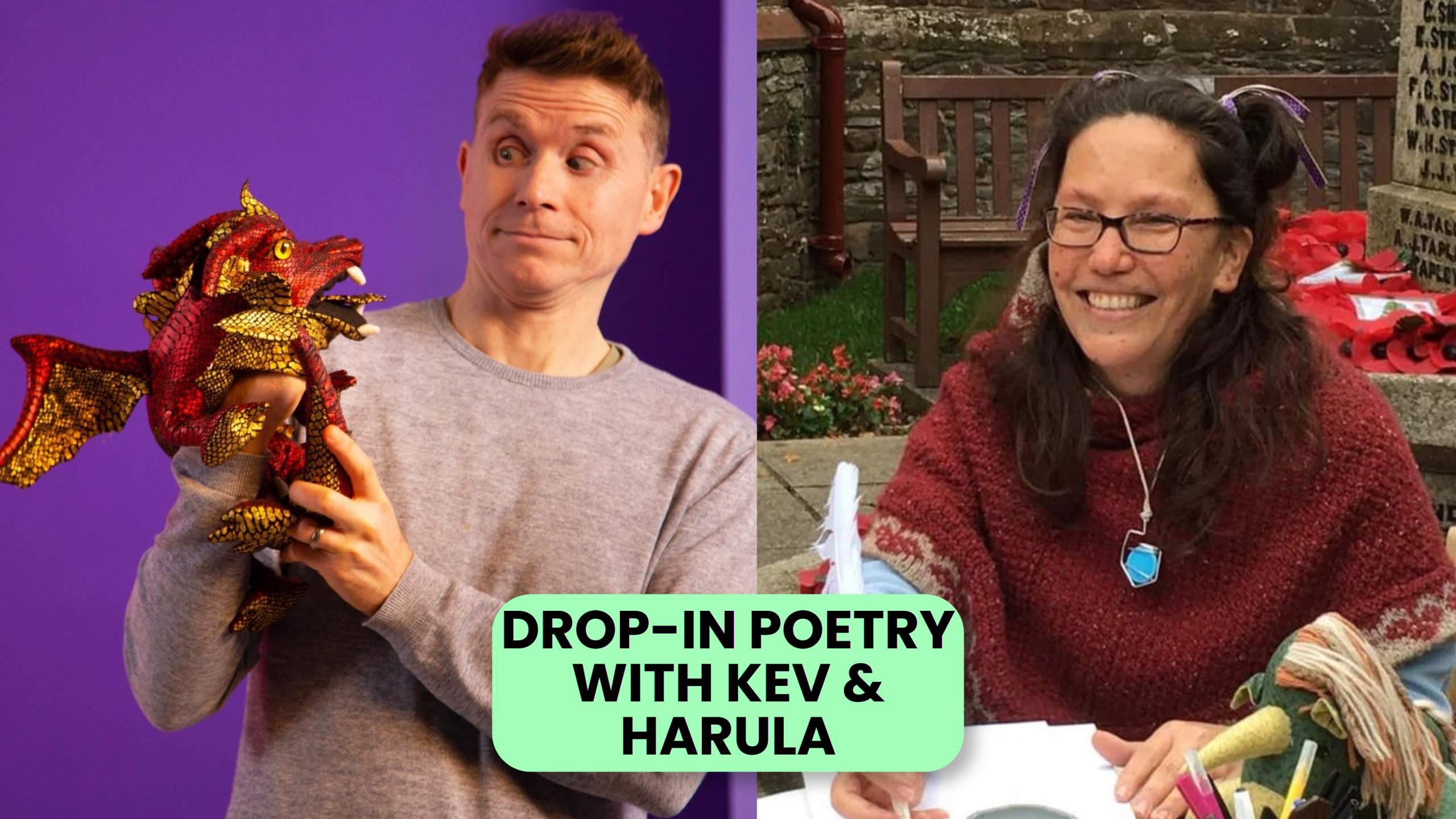 Drop-In Poetry with Kev & Harula