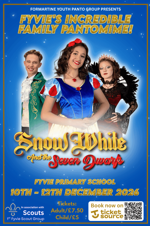 Formartine Youth Panto Presents: Snow White and The Seven Dwarfs!