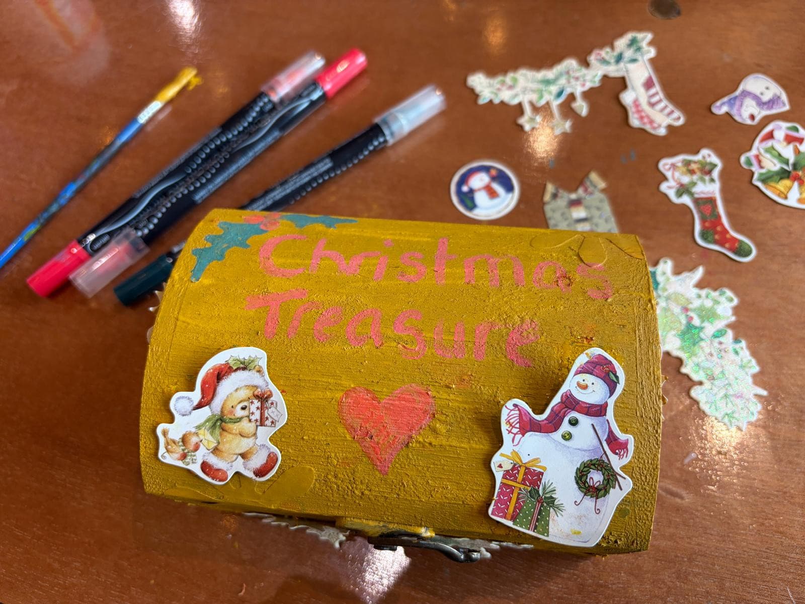 Christmas Treasure Boxes