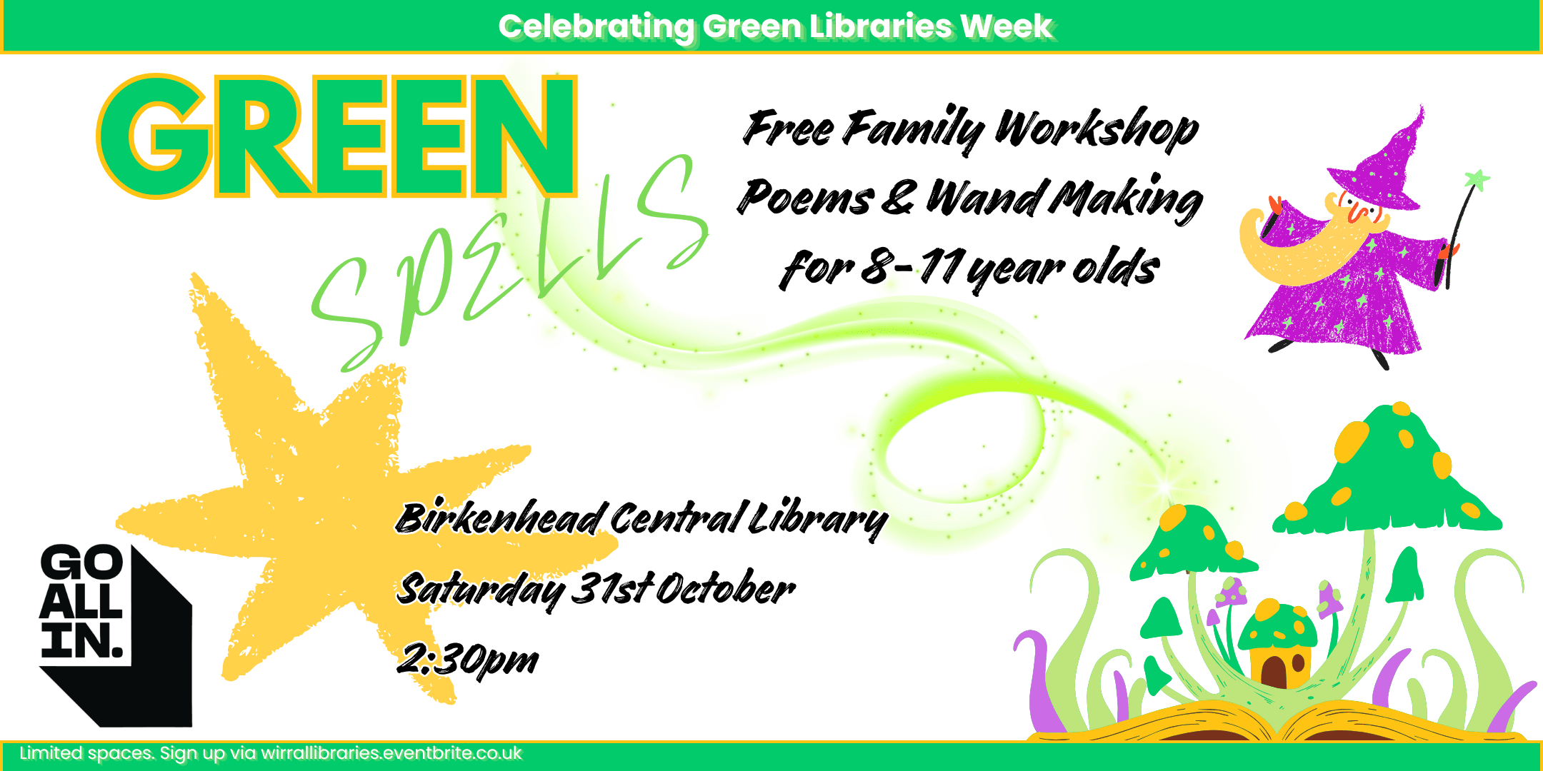 Green Spells Family Poetry Workshop