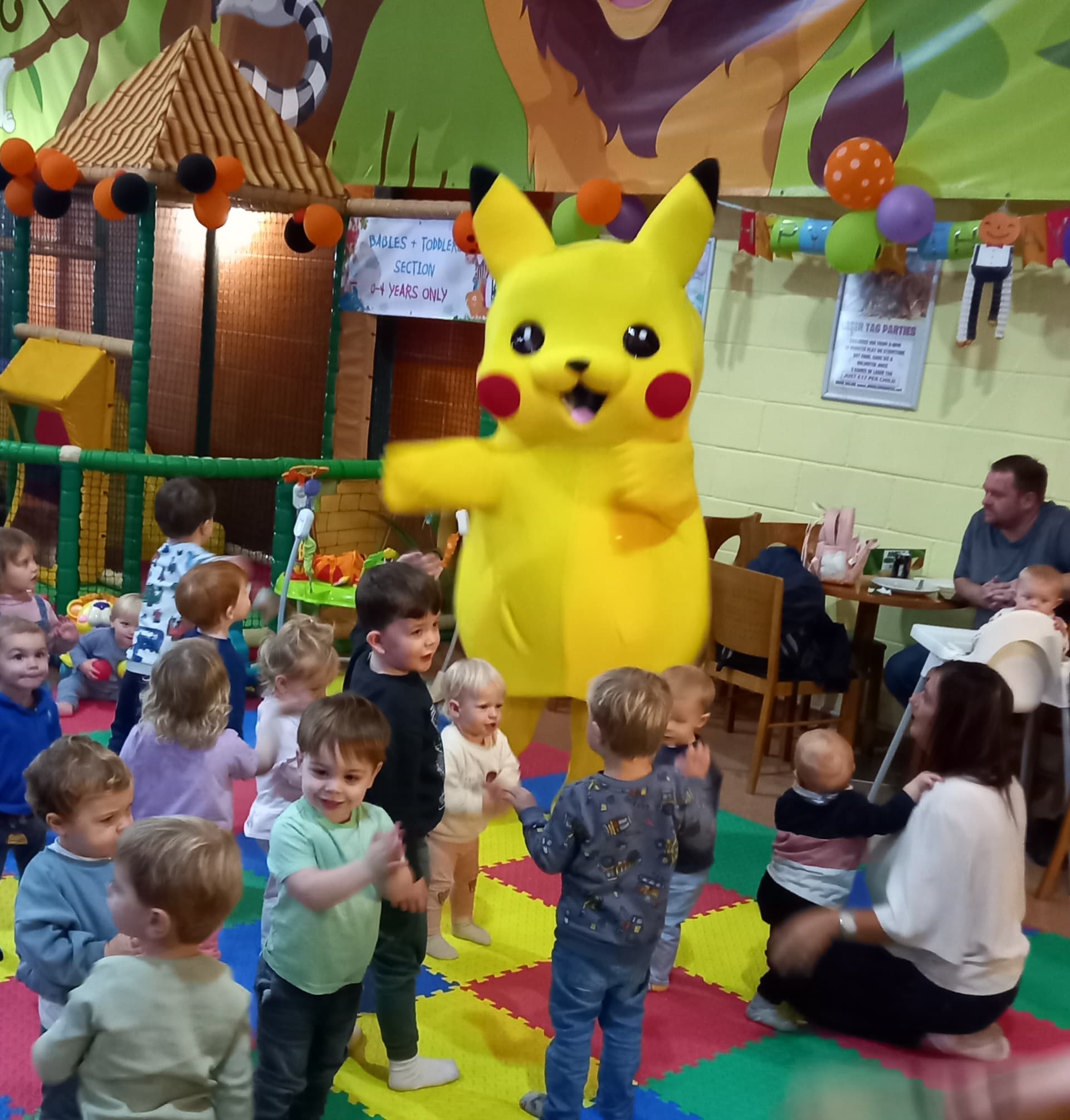 Character Mascot Appearance at Jungle Madness