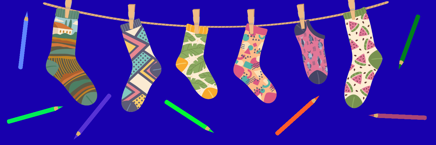 Odd Sock Colouring In Session
