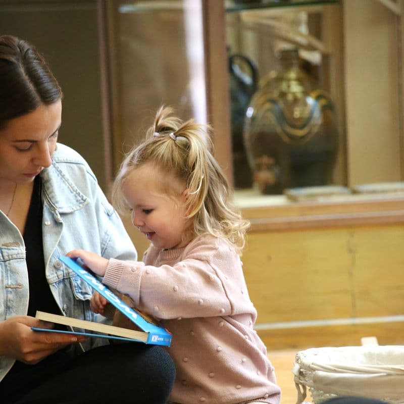 Toddlers in the Galleries