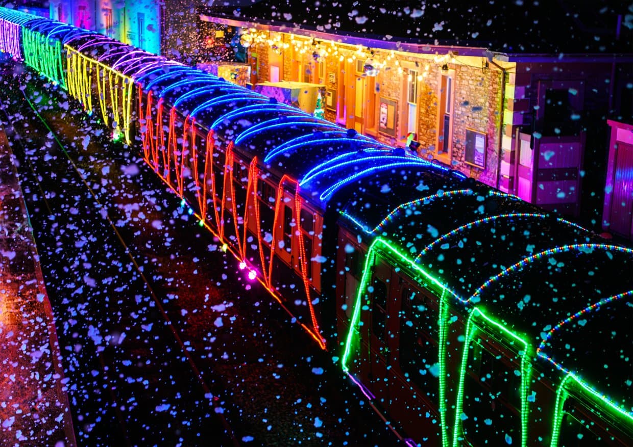 Christmas Train of Lights