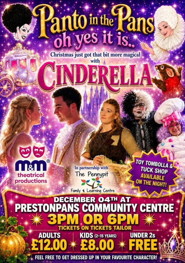 Panto in the Pans: Cinderella