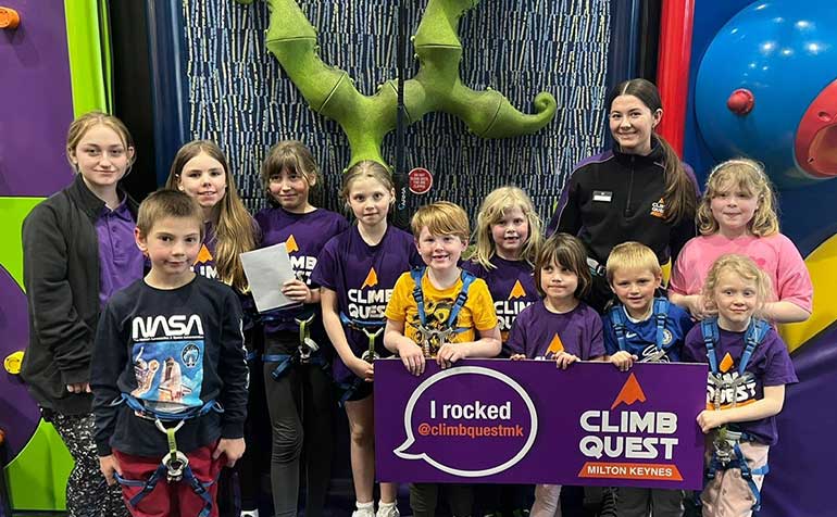 Rock Stars after-school climbing club