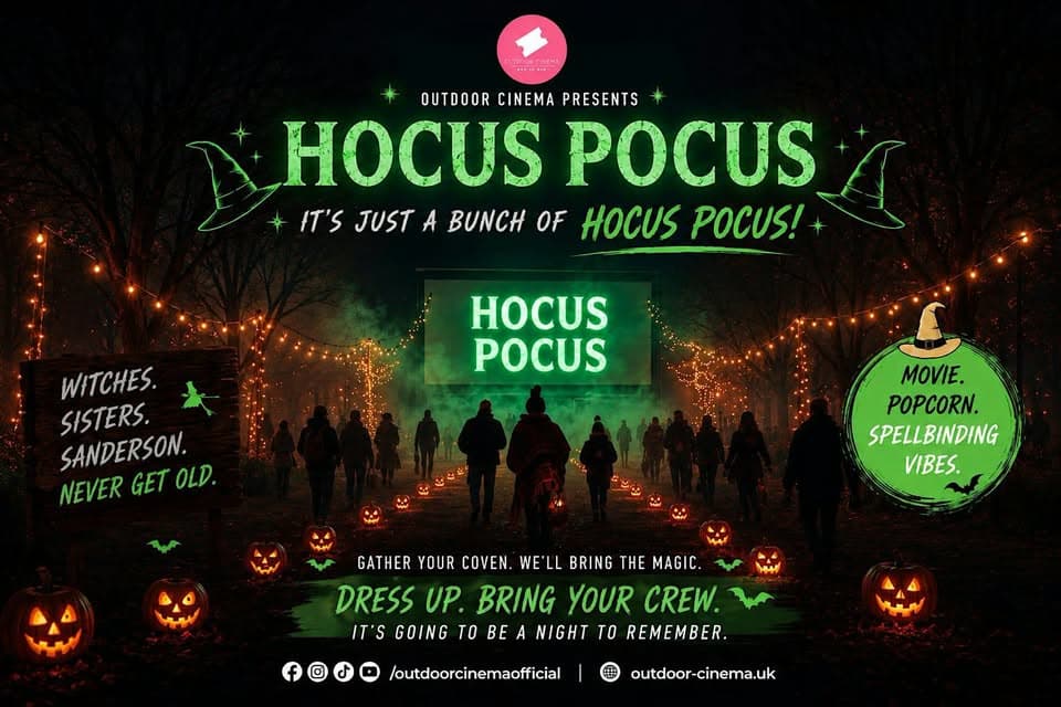 Hocus Pocus Outdoor Cinema at Fairhaven Lake