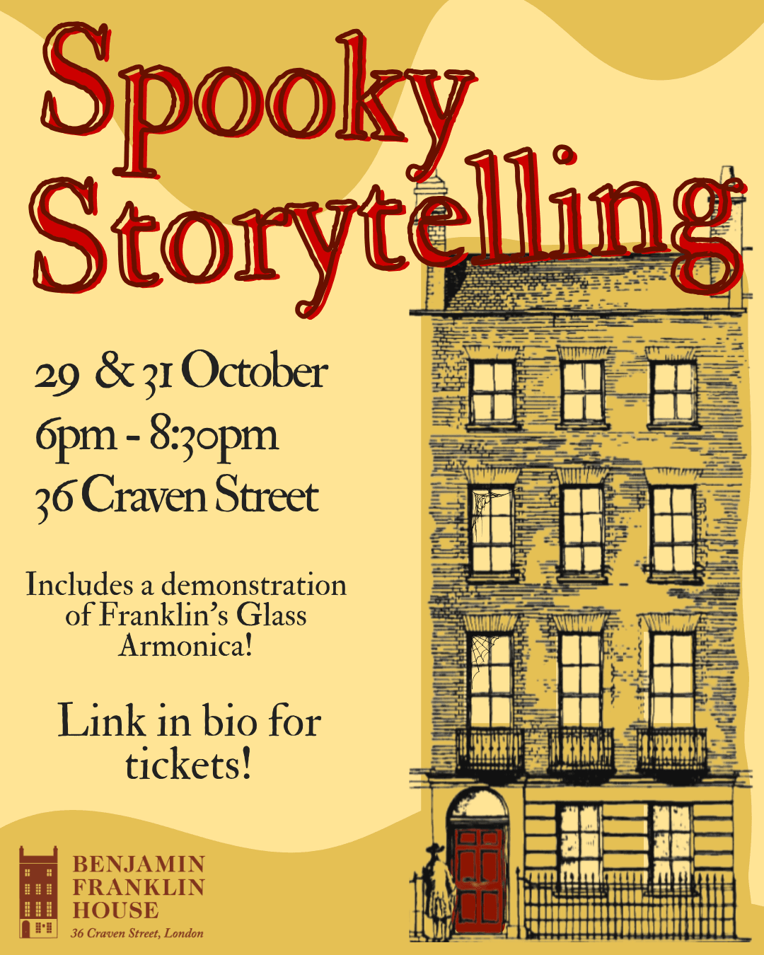 Spooky Storytelling at Benjamin Franklin House