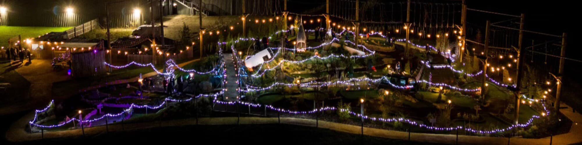 Glow Golf at The Lost Valley
