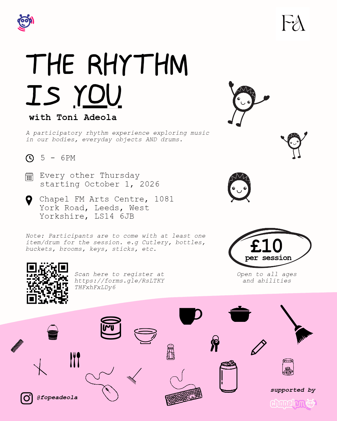 The Rhythm Is You with Toni Adeola