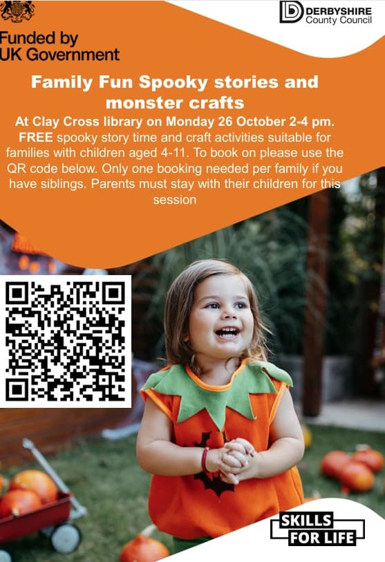 Spooky Story Time and Craft Activities