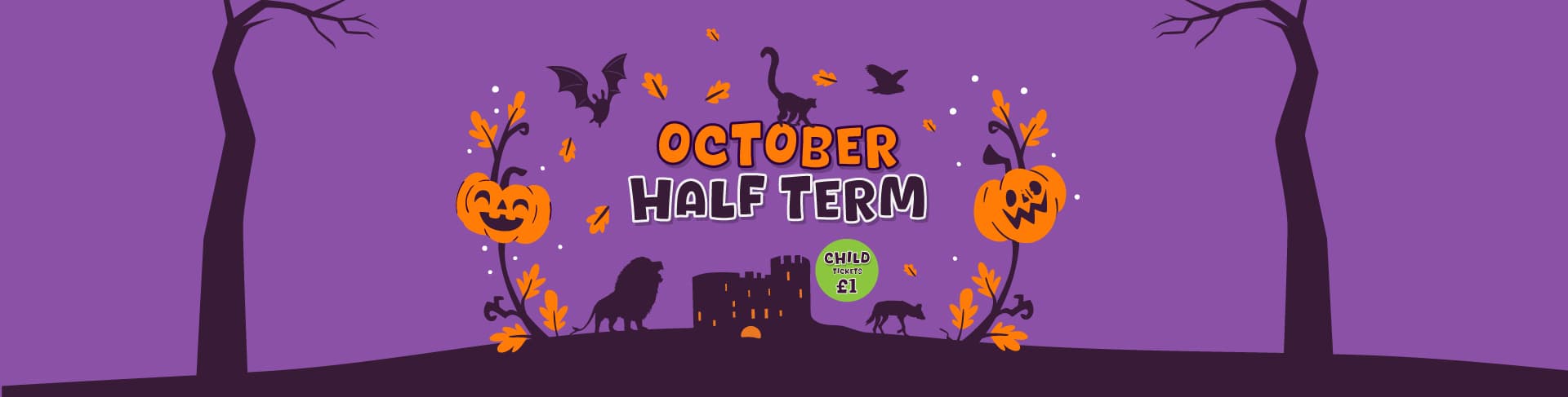 October Half Term Halloween at Dudley Zoo and Castle