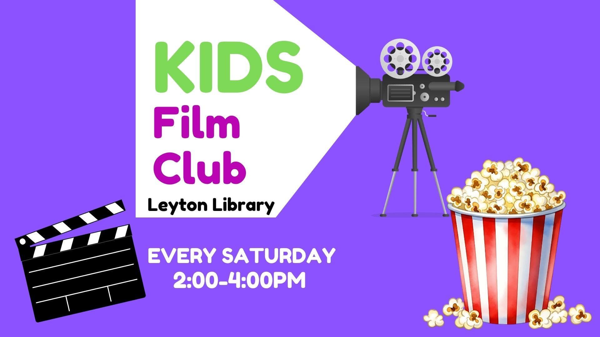 Kids' Film Club @Leyton Library