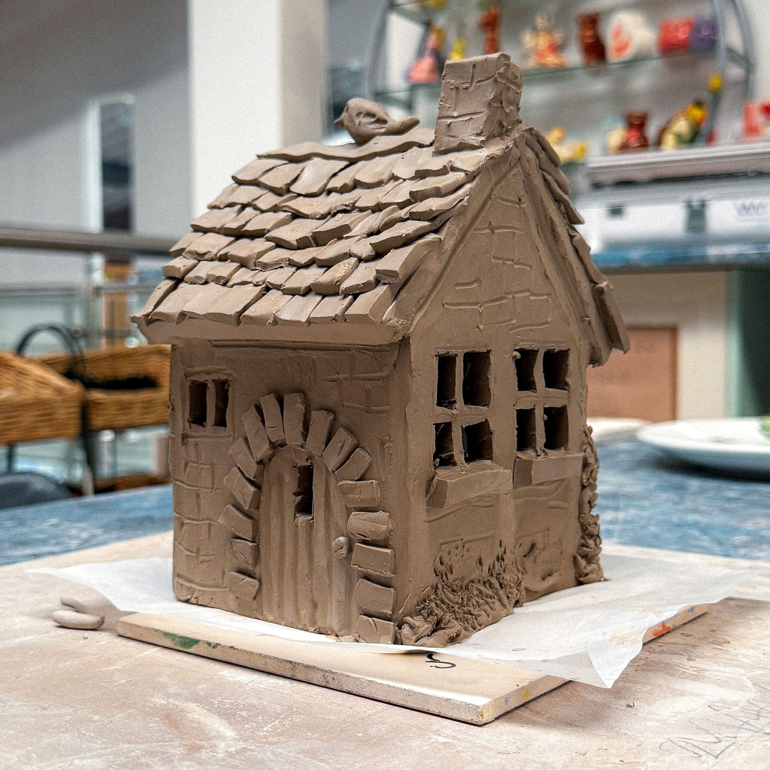 Spooky or Festive House Sculpting at China Blue