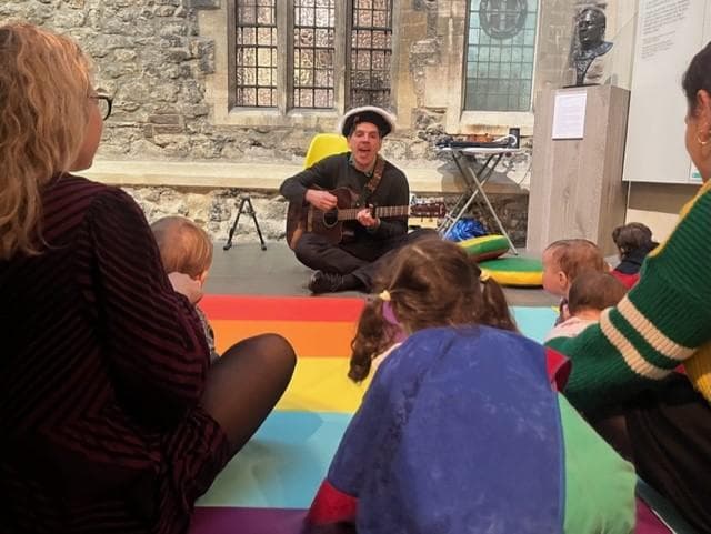 Under 3s Storytelling and Music with Paul Rubenstein