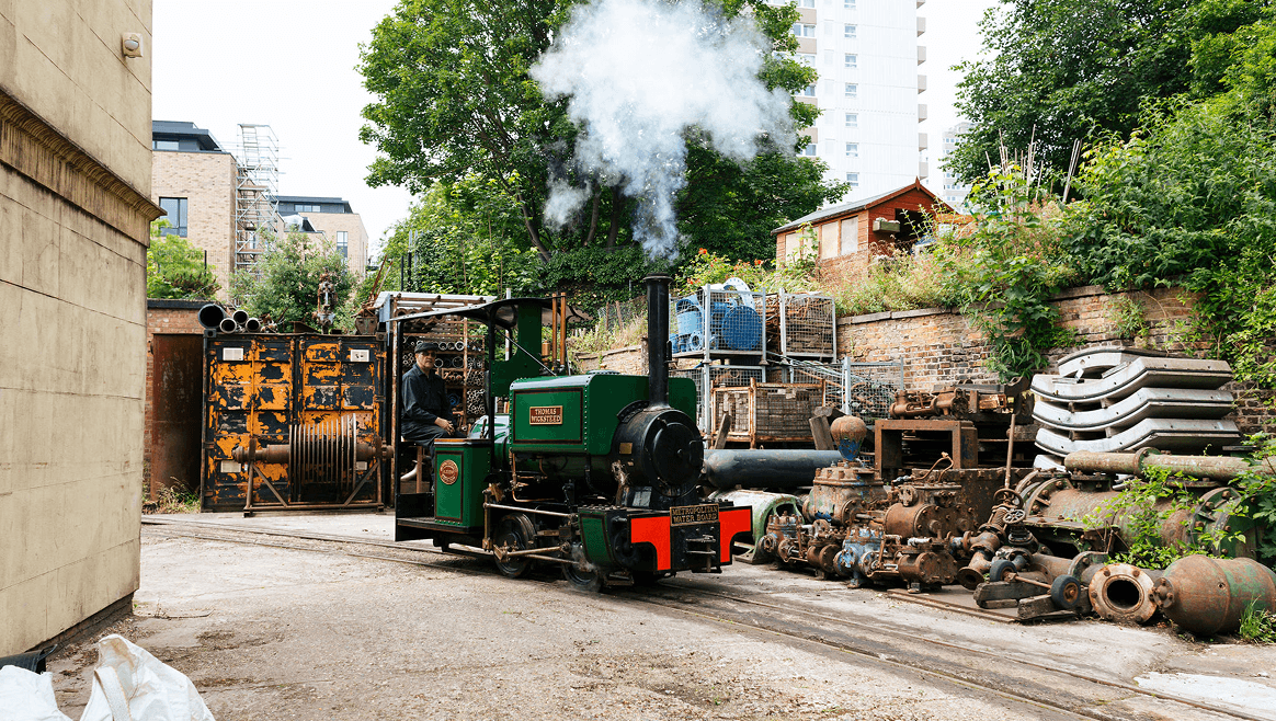 Train Day at the London Museum of Water & Steam