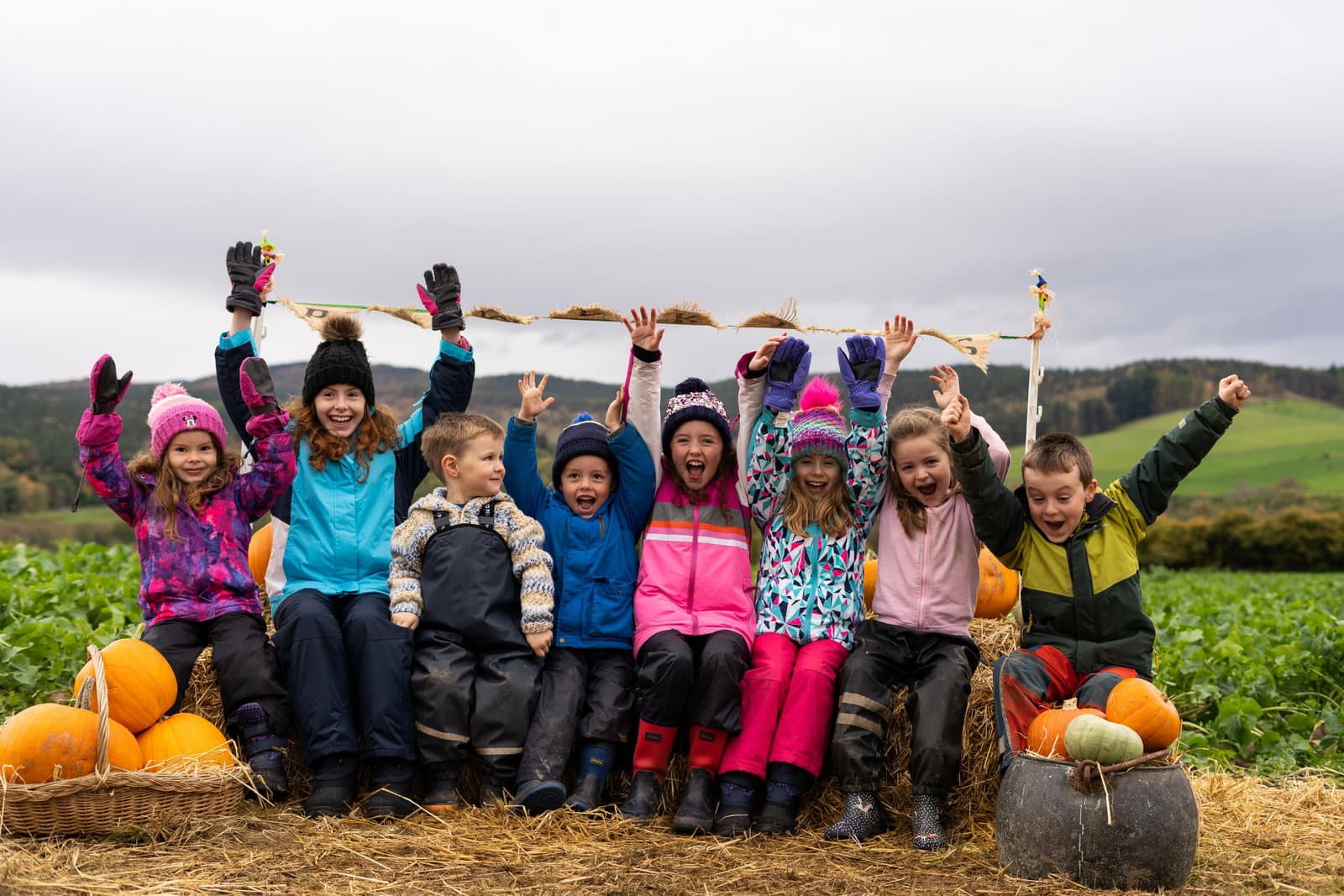 Loch Ness Pumpkins: Pumpkin Picking