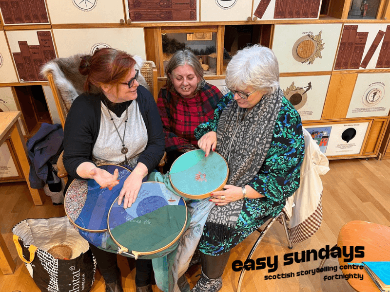 Easy Sundays: Following the Golden Thread of Stories| A Magic Story Quilt Session with Beth Cross