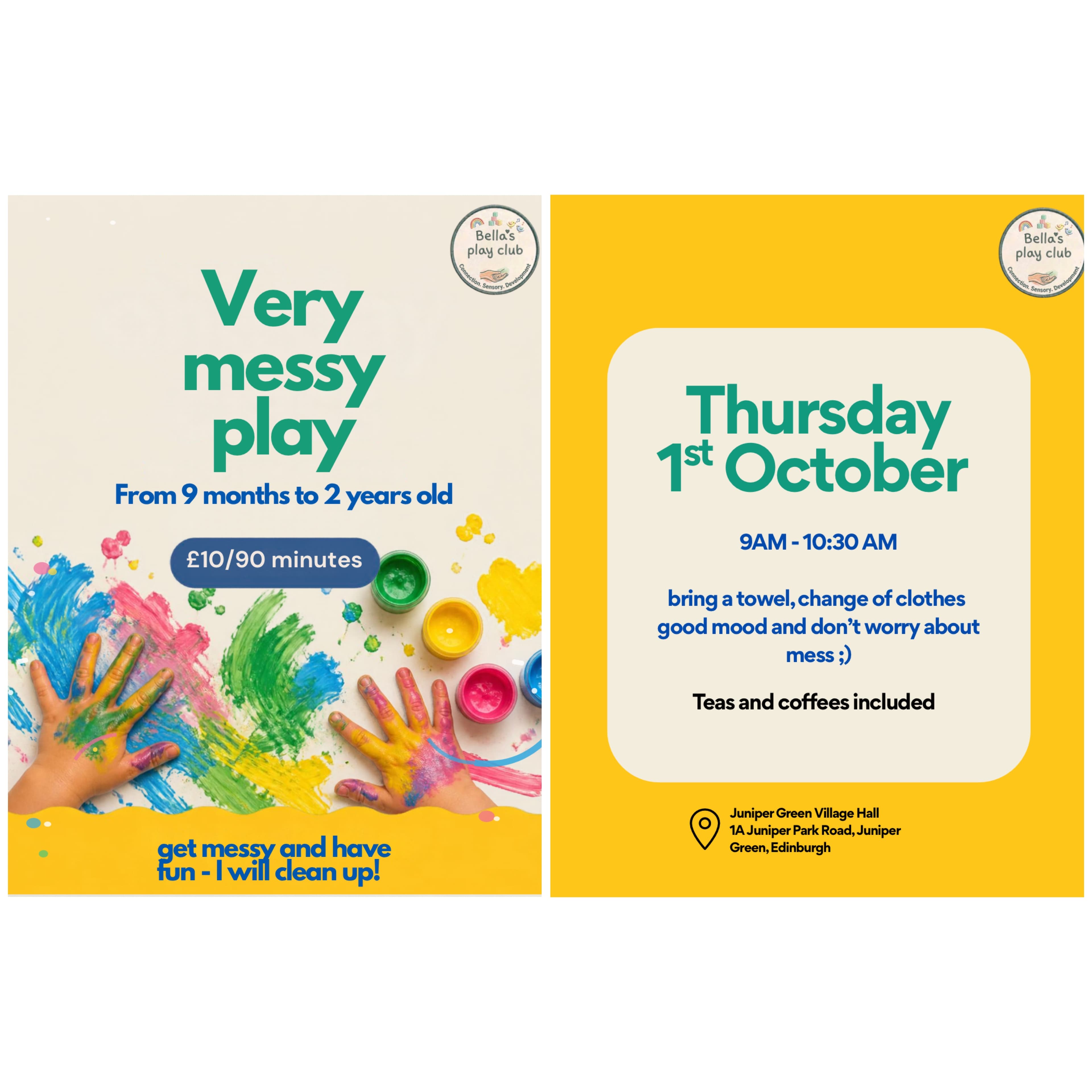 Very messy play