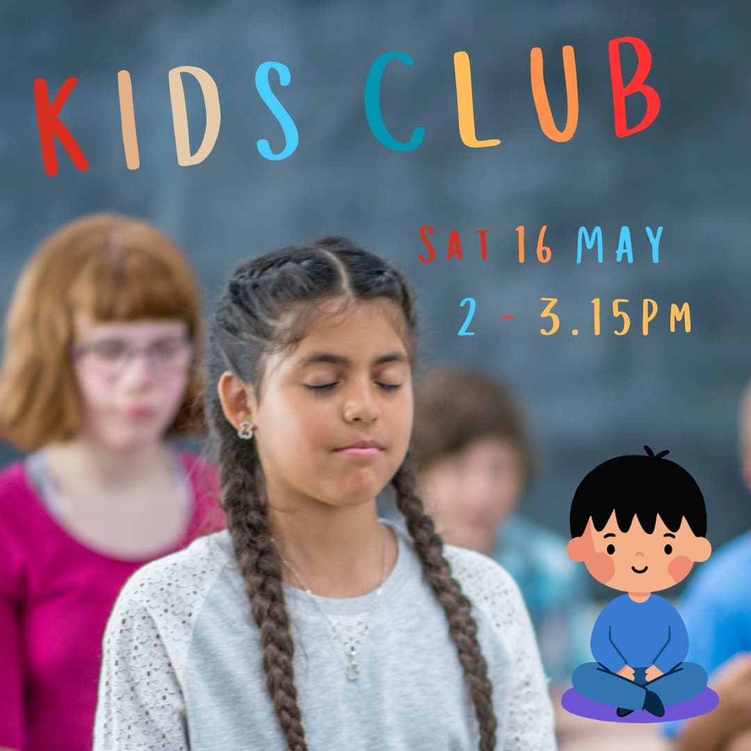 Kids Club - Meditation · Stories · Games · Crafts