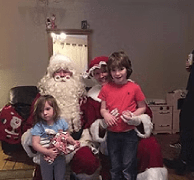 Santa's Grotto on Montrose High Street