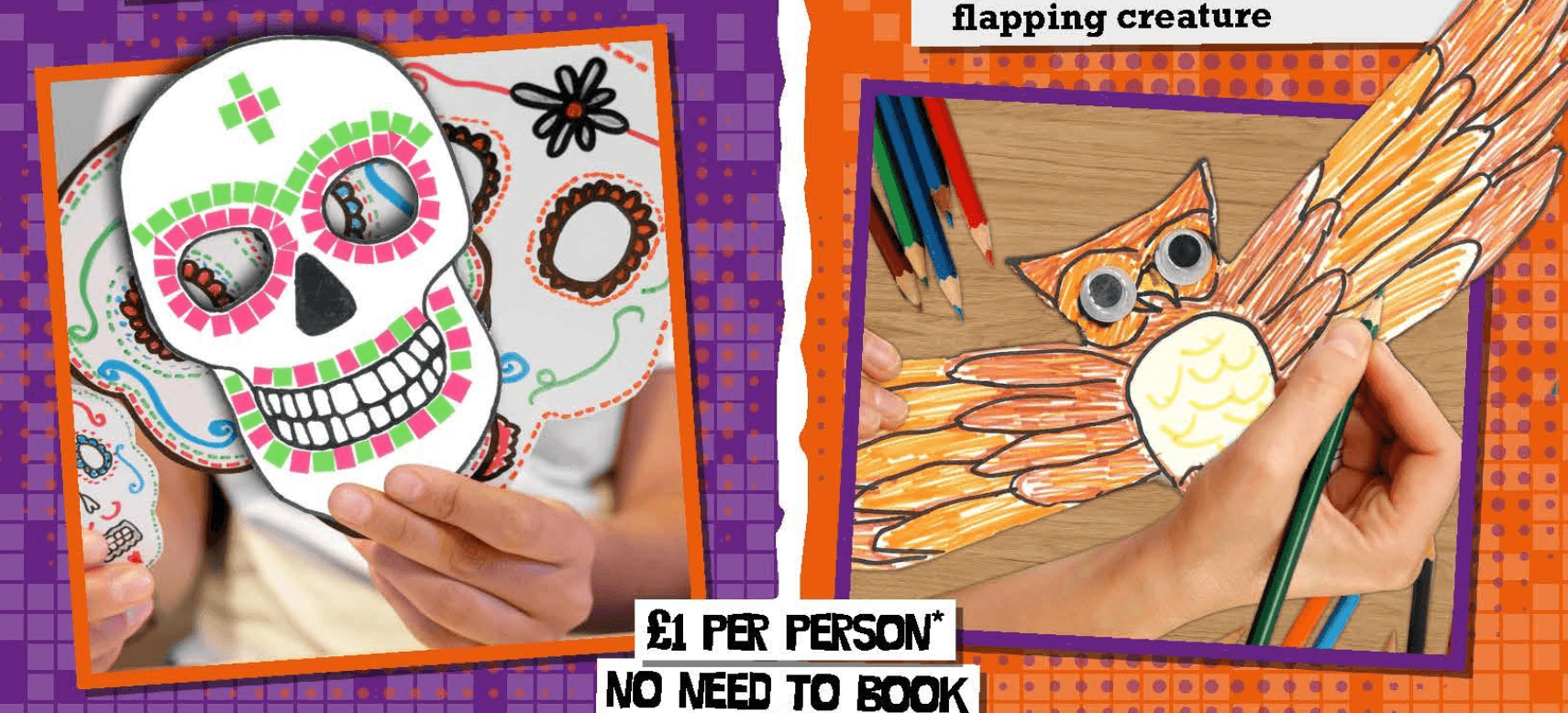 Create a Flapping Beast at the Museum of Island History