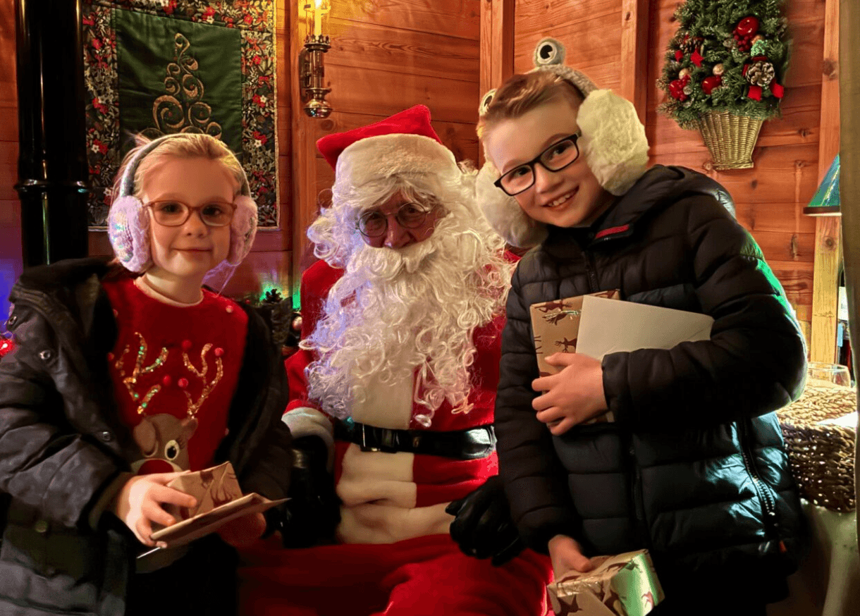 Santa Special at Southwold Railway Steamworks